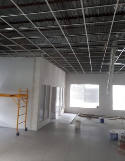 Peintres professionnels Grand Montréal - Peinture commercial entrepôt